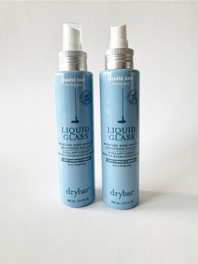 2  x Dry bar liquid glass miracle smoothing sealant